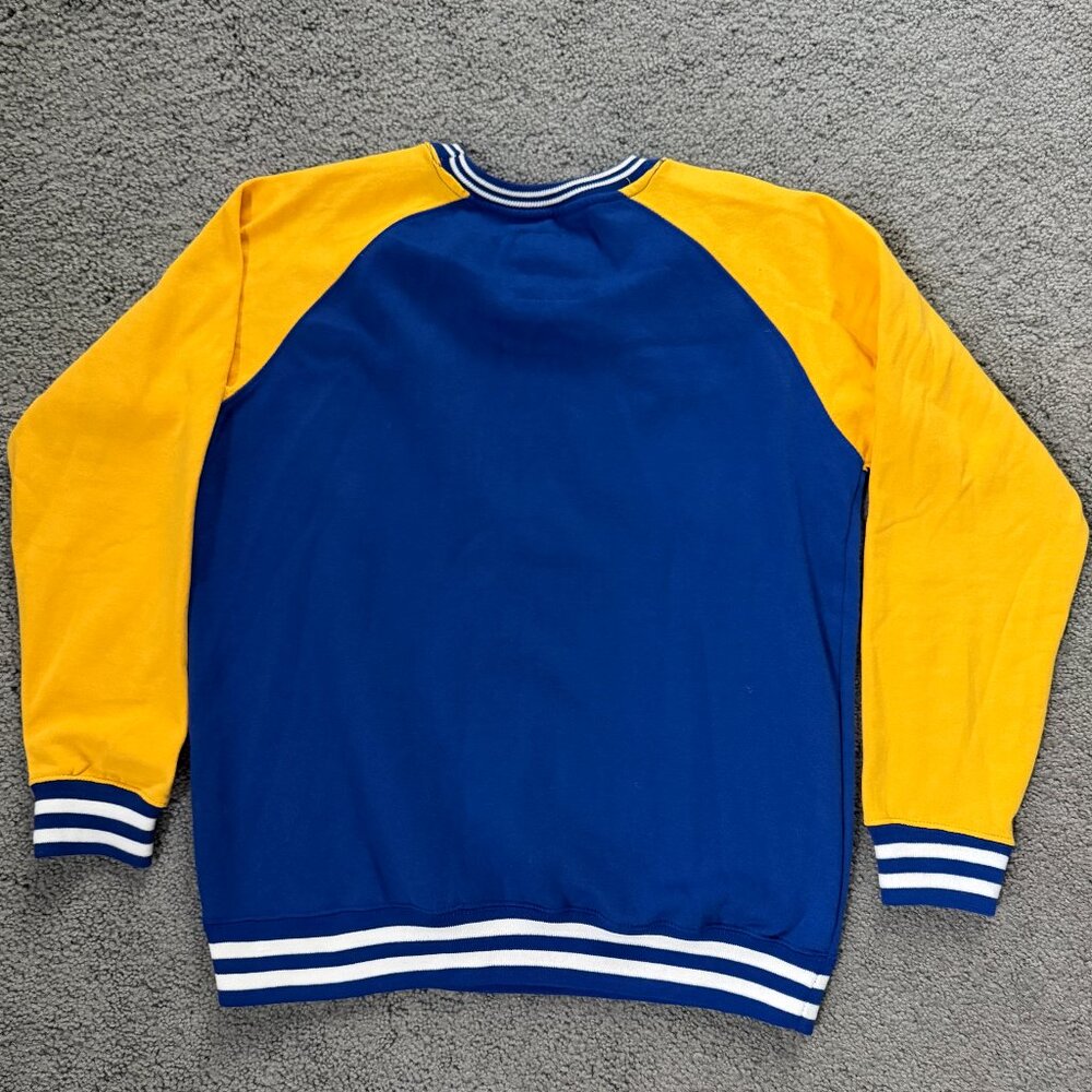 California Blue and Gold Embroidered Sweatshirt - Men's Size L - NY Popular -CAL - Picture 8 of 9